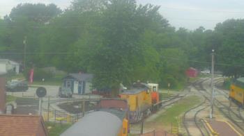 Weather camera view of Boone Scenic Valley Railroad.