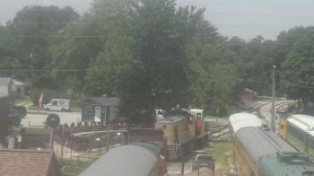 Weather camera view of Boone Scenic Valley Railroad.