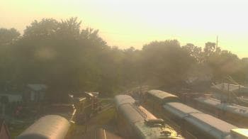 Weather camera view of Boone Scenic Valley Railroad.