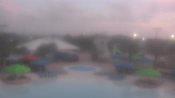 Weather camera view of Pirates Bay Water Park.
