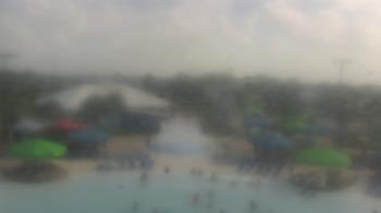Weather camera view of Pirates Bay Water Park.