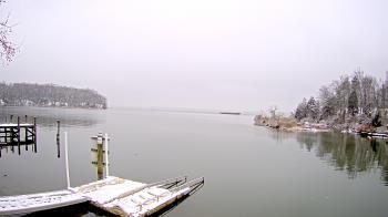 Weather camera view of Mallows Bay.