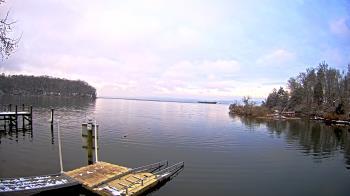 Weather camera view of Mallows Bay.