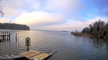 Weather camera view of Mallows Bay.