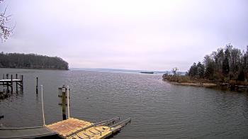 Weather camera view of Mallows Bay.