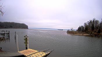 Weather camera view of Mallows Bay.