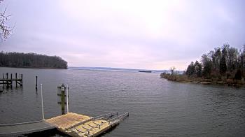 Weather camera view of Mallows Bay.