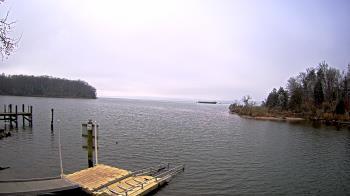 Weather camera view of Mallows Bay.