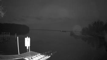 Weather camera view of Mallows Bay.