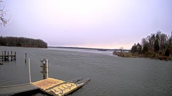 Weather camera view of Mallows Bay.