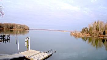 Weather camera view of Mallows Bay.