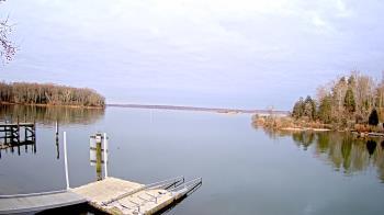 Weather camera view of Mallows Bay.