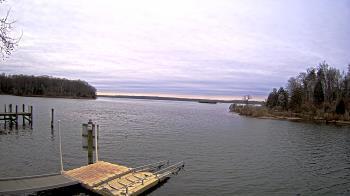 Weather camera view of Mallows Bay.