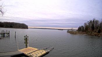 Weather camera view of Mallows Bay.