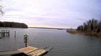 Weather camera view of Mallows Bay.