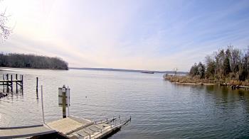 Weather camera view of Mallows Bay.