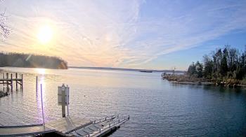 Weather camera view of Mallows Bay.