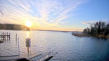 Weather camera view of Mallows Bay.