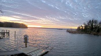 Weather camera view of Mallows Bay.