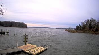Weather camera view of Mallows Bay.