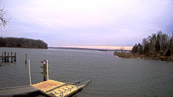 Weather camera view of Mallows Bay.