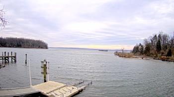 Weather camera view of Mallows Bay.