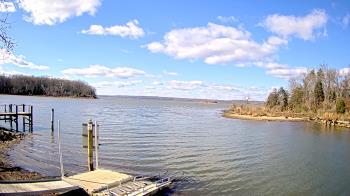 Weather camera view of Mallows Bay.