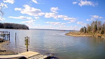 Weather camera view of Mallows Bay.