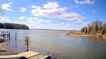 Weather camera view of Mallows Bay.