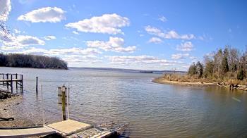 Weather camera view of Mallows Bay.