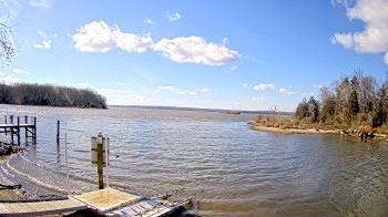 Weather camera view of Mallows Bay.