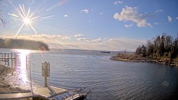 Weather camera view of Mallows Bay.