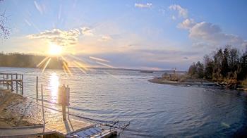 Weather camera view of Mallows Bay.