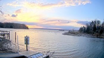 Weather camera view of Mallows Bay.