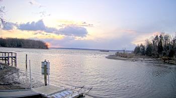 Weather camera view of Mallows Bay.