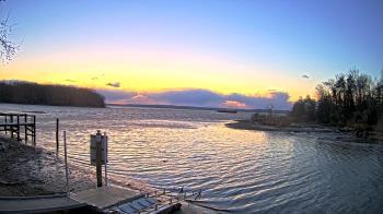 Weather camera view of Mallows Bay.