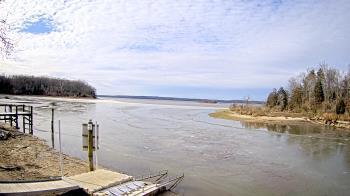 Weather camera view of Mallows Bay.