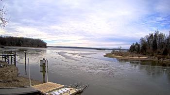 Weather camera view of Mallows Bay.