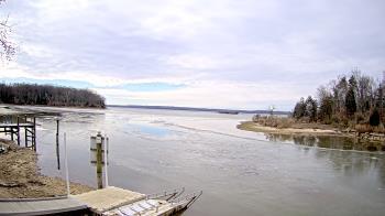 Weather camera view of Mallows Bay.