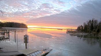 Weather camera view of Mallows Bay.