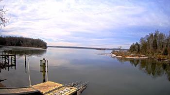 Weather camera view of Mallows Bay.