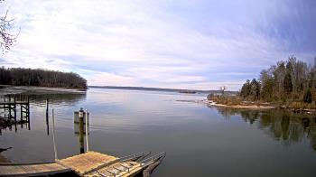 Weather camera view of Mallows Bay.