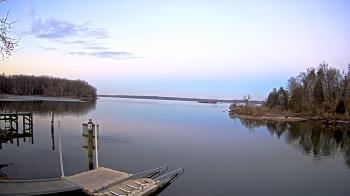 Weather camera view of Mallows Bay.