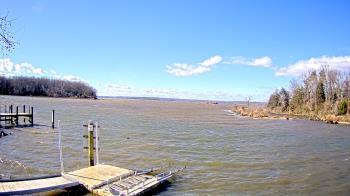 Weather camera view of Mallows Bay.