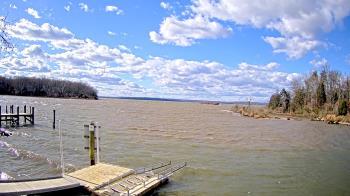 Weather camera view of Mallows Bay.