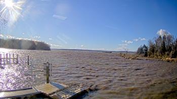 Weather camera view of Mallows Bay.