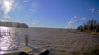 Weather camera view of Mallows Bay.
