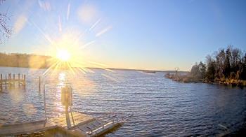 Weather camera view of Mallows Bay.