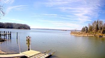 Weather camera view of Mallows Bay.