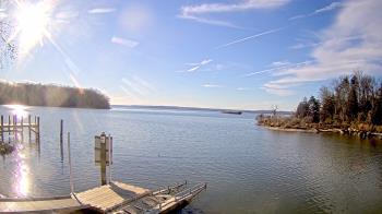 Weather camera view of Mallows Bay.